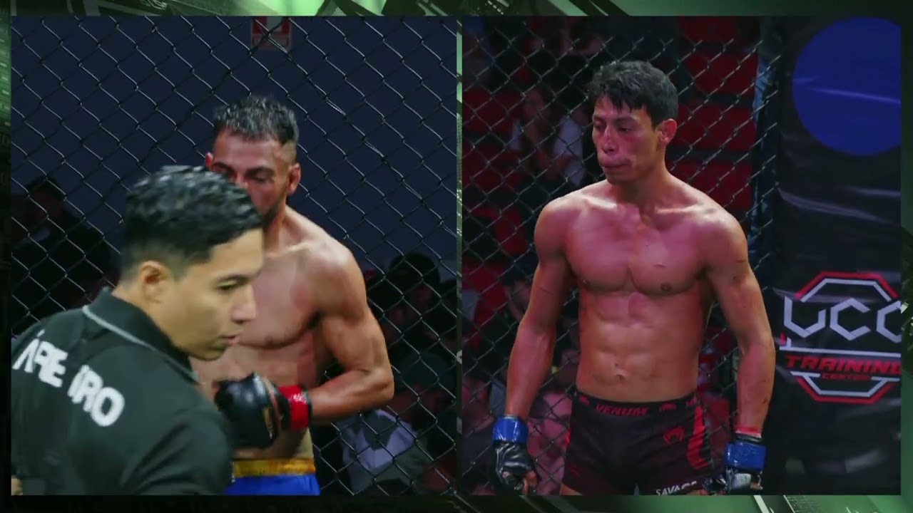 MMA - GREAT FIGHT - ALEJANDRO ORTEGA FROM PANAMA VS LUIS FERNANDO PEREZ FROM COSTA RICA - UCC73 -UCC