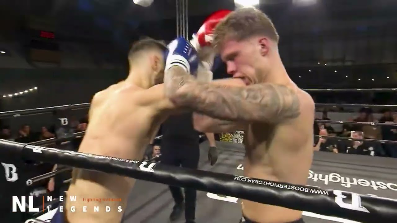 New Legends Fighting Network 2- 25 januari- Floris Mosselman vs Mitchell Koppen