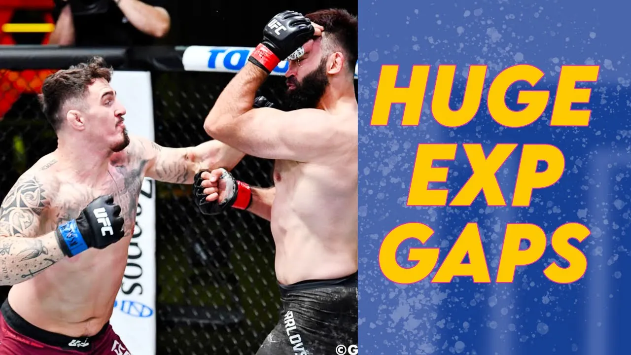 Massive UFC Experience Gaps Between Fighters in UFC