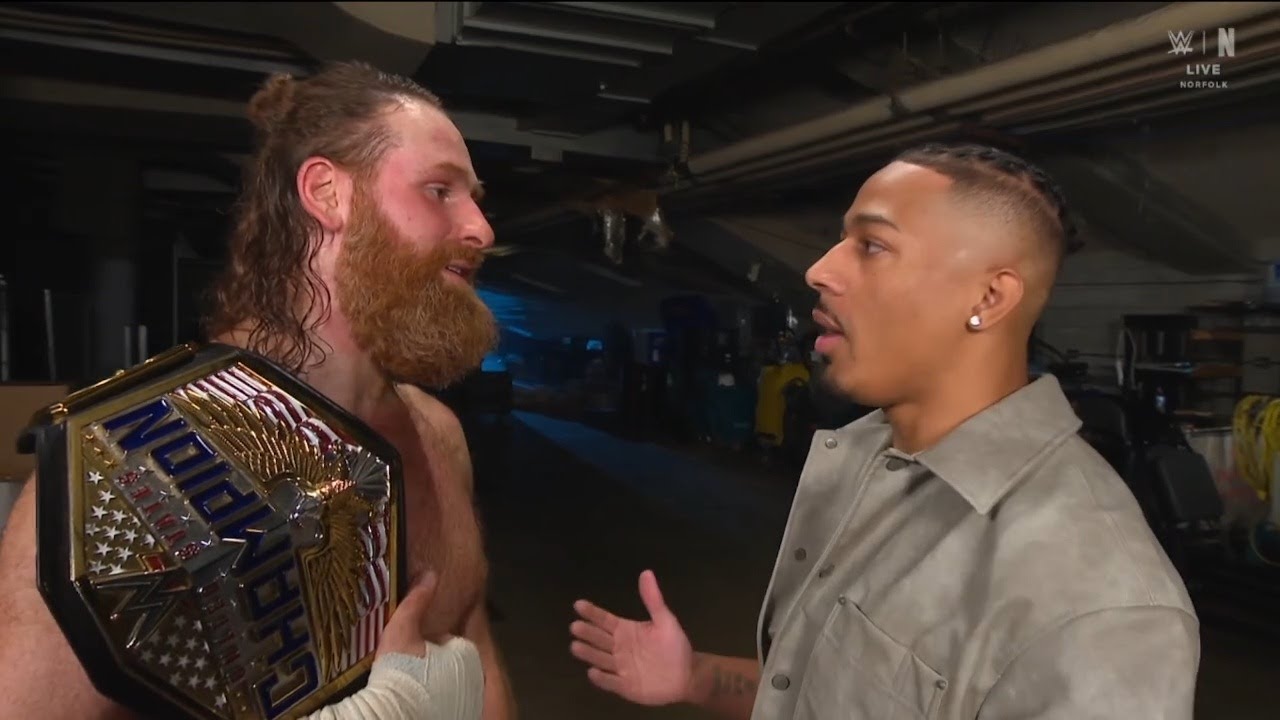 Carmelo Hayes confronts Sami Zayn - WWE SmackDown | Sep. 12, 2025