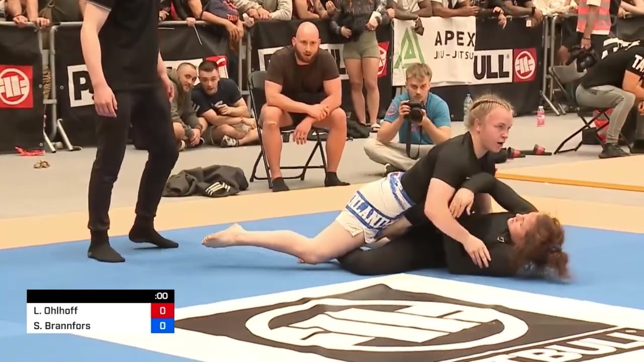 Laila Ohlhoff lost  adcc nogi match