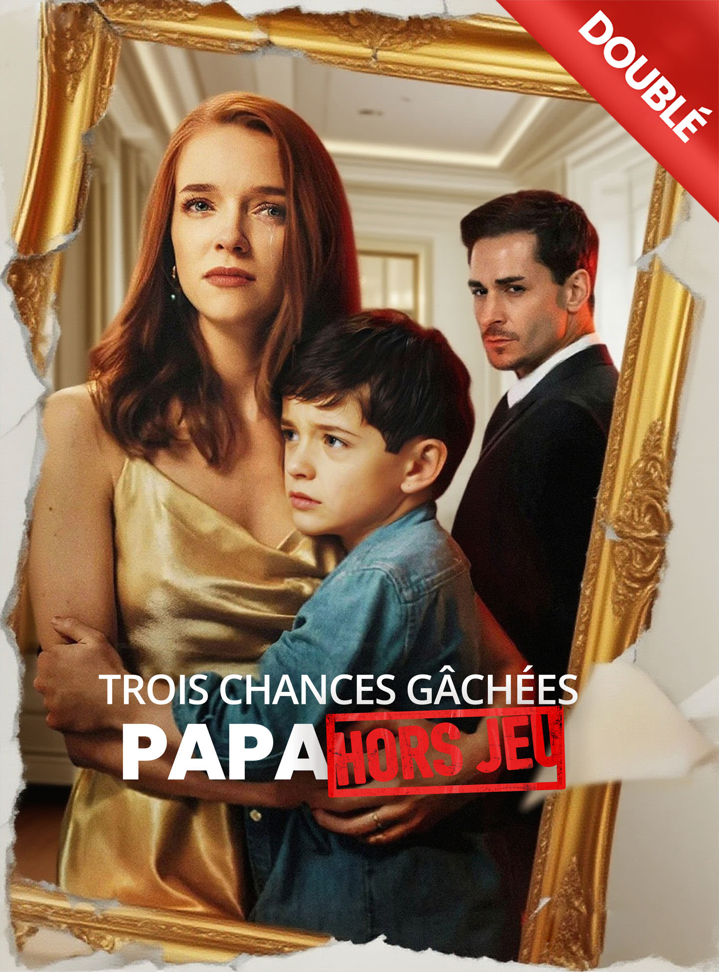 [Doublé] Trois chances gâchées, papa hors jeu poster