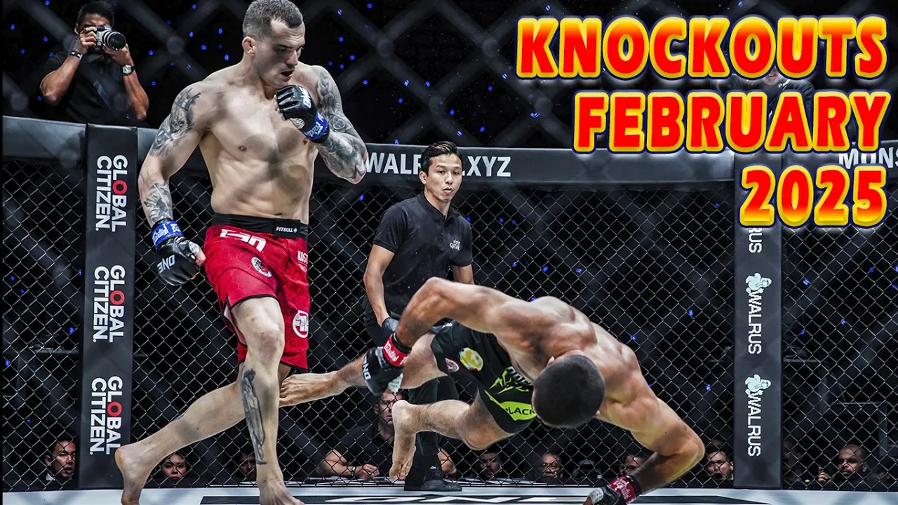 MMA Knockouts of February 2025 background