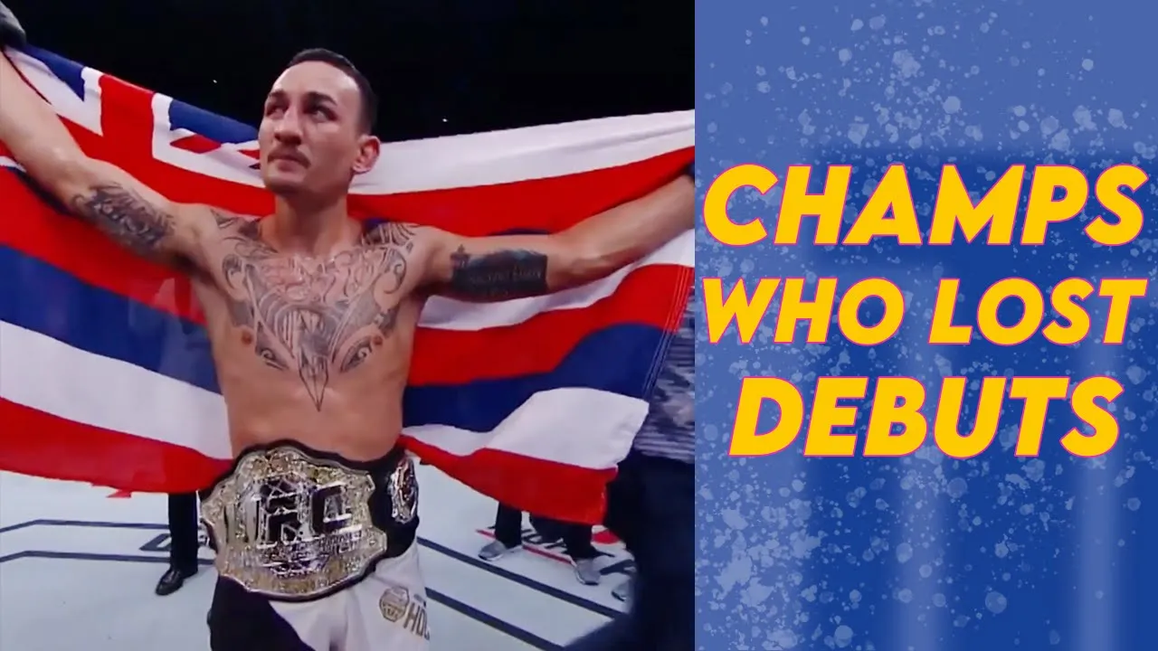 UFC Champions Who LOST THEIR UFC DEBUTS! backdrop