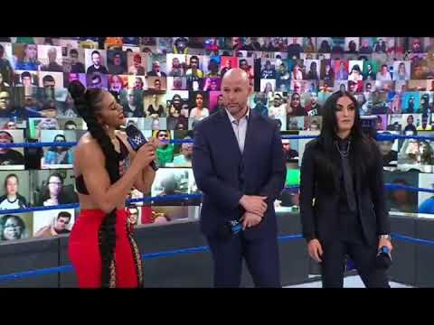 WWE SMACKDOWN: Bianca Belair And Sasha Banks...