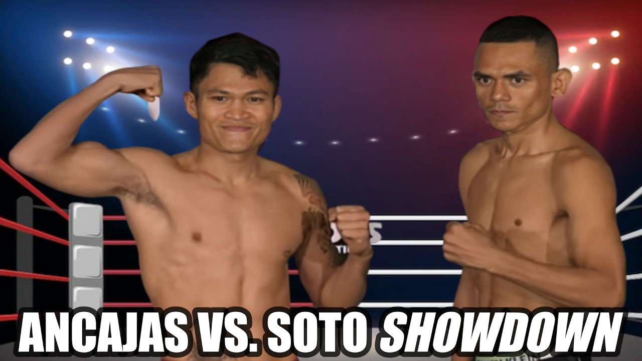 ANCAJAS VS SOTO | PRETTY BOY PRIME 4 TIMES BAGSAK ANG KALABAN