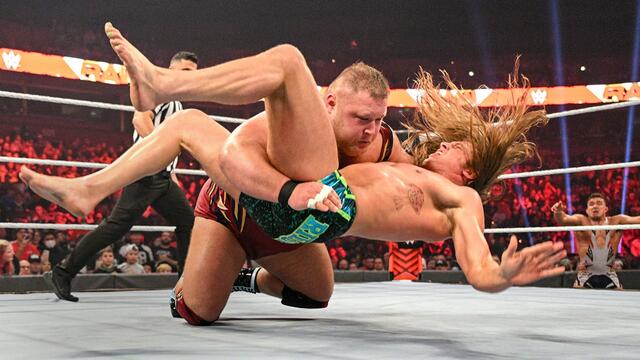 RK-Bro vs. Alpha Academy: Raw, Jan. 3, 2022 background