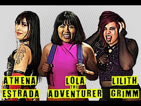 Lilith Grimm vs Lola The Adventurer vs Athena Estrada background