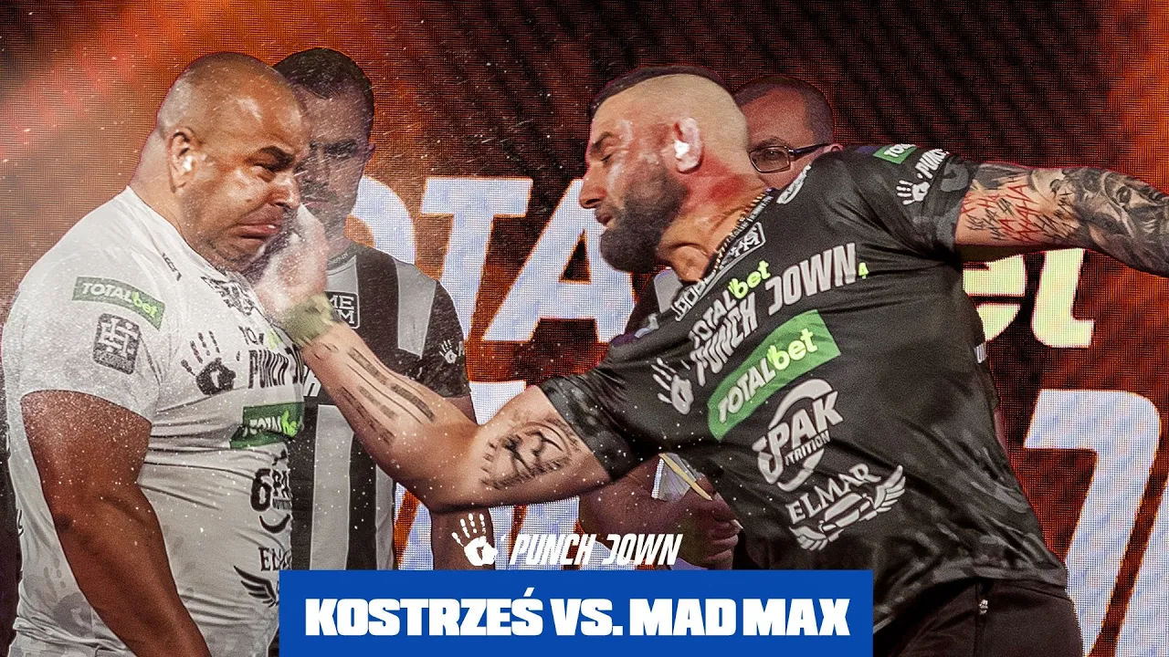 UNBELIEVABLE Slaps!! Marcin "Kostrześ" Kostrzewski vs Maksymylian "Maxa" Leśniak | PUNCHDOWN 4 Final