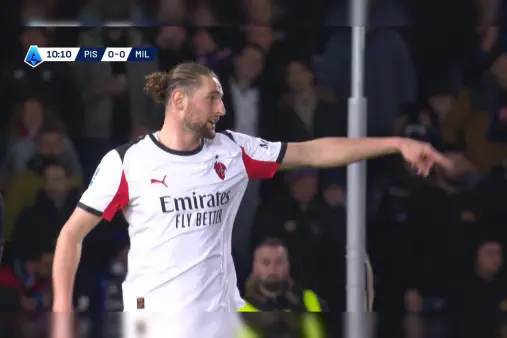 [Highlights] Milan's right-wing cross, Rabiot's header from the back post goes over the bar