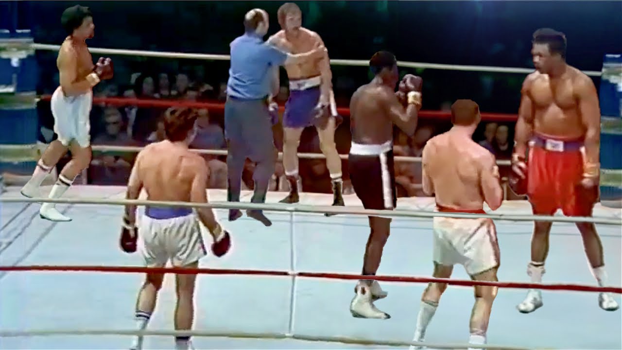 When George Foreman Challenged 5 Guys In One Night backdrop