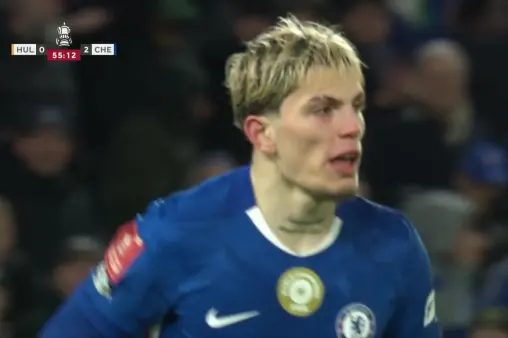 [Highlights] Signature move! Garnacho's fake cut inside and low shot saved by the goalkeeper