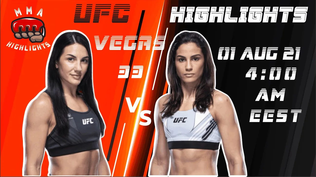 UFC Vegas 33 Cheyanne Buys vs Glória de Paula | MMA Highlights