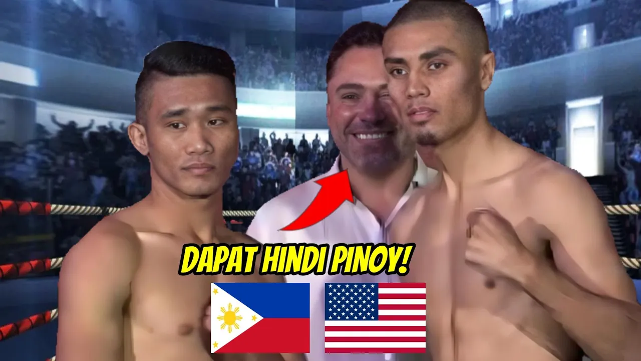 DE LA HOYA NAGSISI SA PINILING PINOY! UNDEFEATED NA BATA TULOG SA 2R backdrop