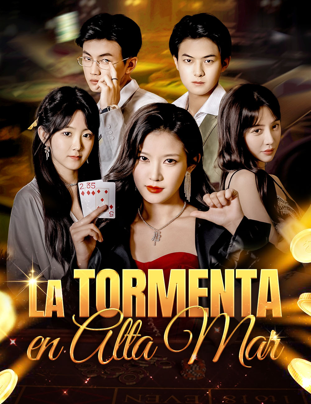 La Tormenta en Alta Mar poster