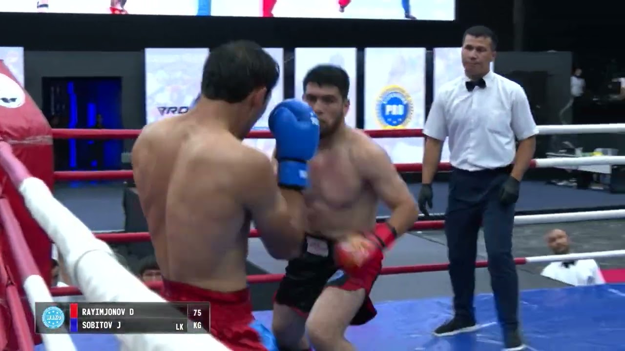 Davlatbek Rayimjonov v Jasurbek Sobitov 75kg Championships of Jizzakh Region, Uzbekistan