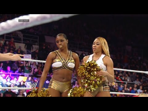 WWE RAW Aj Lee & Tamina vs The Funkadactyls 1/13/14