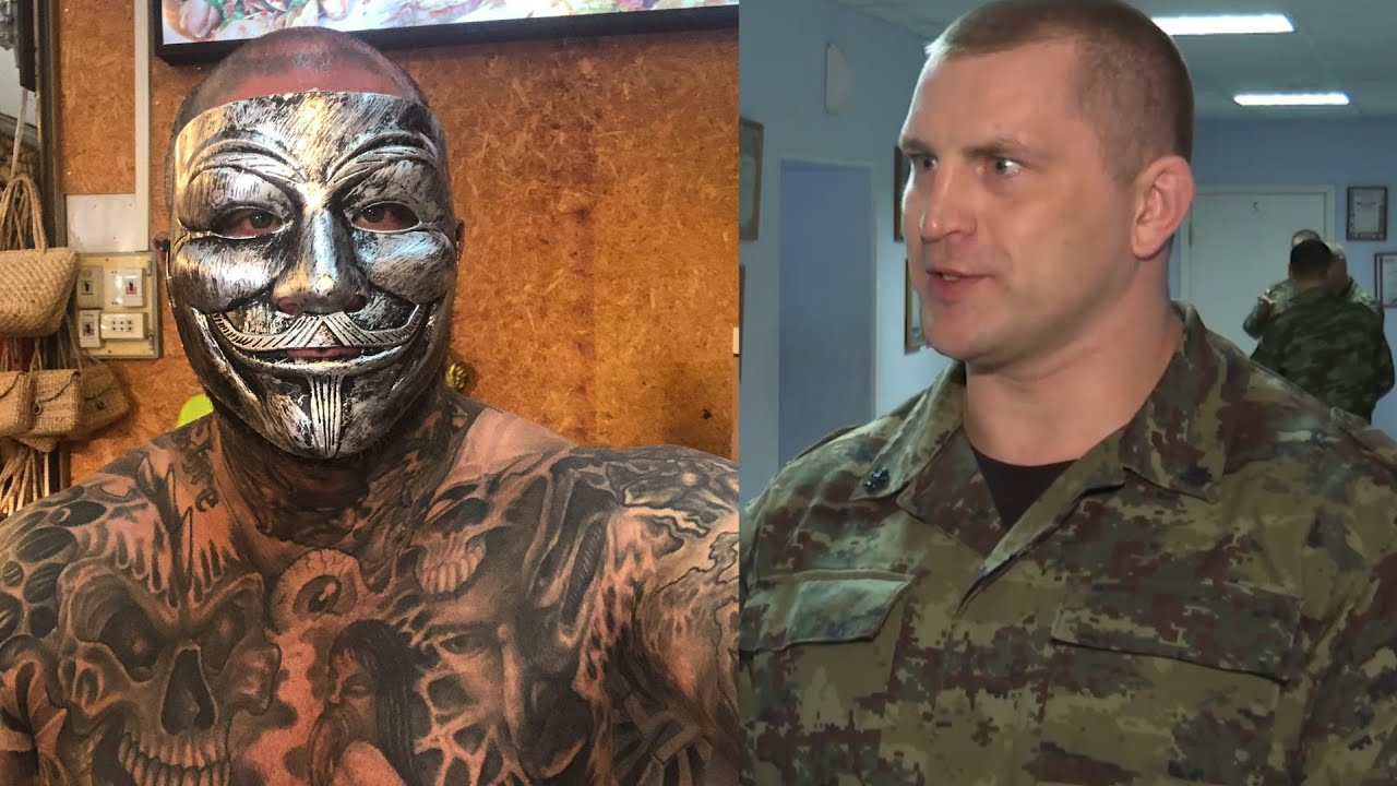 Russian SPECIAL FORCES officer CRUSHED the German champion! Bloody heavyweight battle!