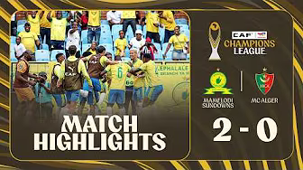 HIGHLIGHTS | Mamelodi Sundowns 🆚 MC Alger  | Matchday 6 | 2025-26 #TotalEnergiesCAFCLHighlights