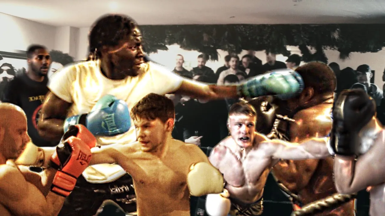 3 SECOND KO💀💀| *Crowd Brawler v Mini Mike Tyson* background