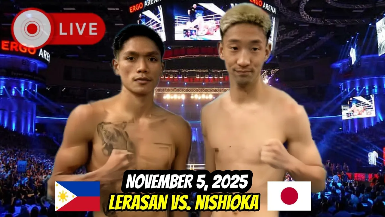 LERASAN vs NISHIOKA NOVEMBER 5 2025 | LERASAN MUNTIK MAP4TAY ANG KALABAN TULOG!