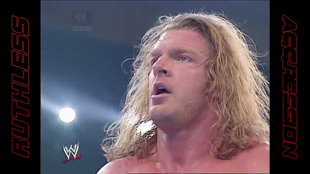 Triple H & Ric Flair vs. RVD & Kane - Tag Team Championship | WWE RAW (2003) 2