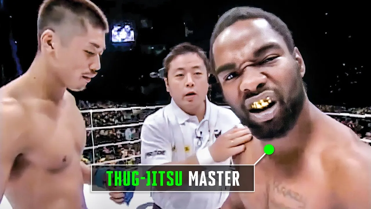 Insane Slams! Real MMA Gangster - Charles "Krazy Horse" Bennett background