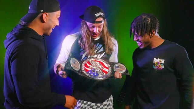 Riddle helps MSK to clear their minds of clutter: WWE NXT, Dec. 14, 2021 background