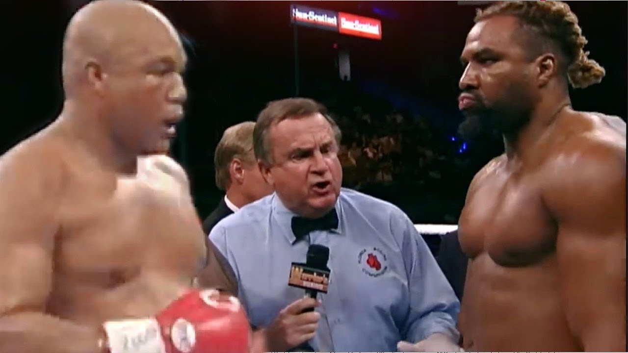 When Unknown Briggs Challenged George Foreman backdrop