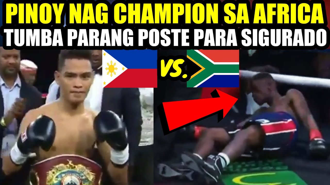 UNDEFEATED AFRICAN TUMBA NG PINOY PARANG POSTE | PARA IWAS DAYA SA AFRICA! background