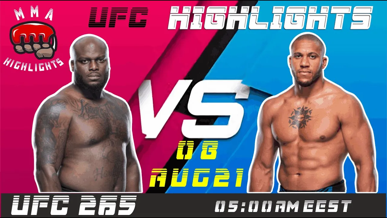 Bon Gamin defeats the Black Beast! | Derrick Lewis Vs Ciryl Gane | MMA Highlights 07.08.2021 backdrop