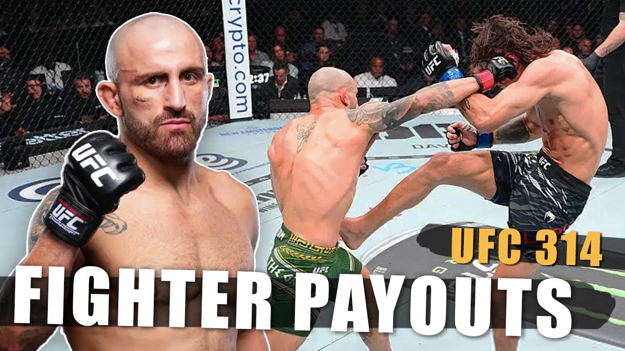 UFC 314: Payouts & Salaries Revealed!! | Volkanovski vs Lopes background