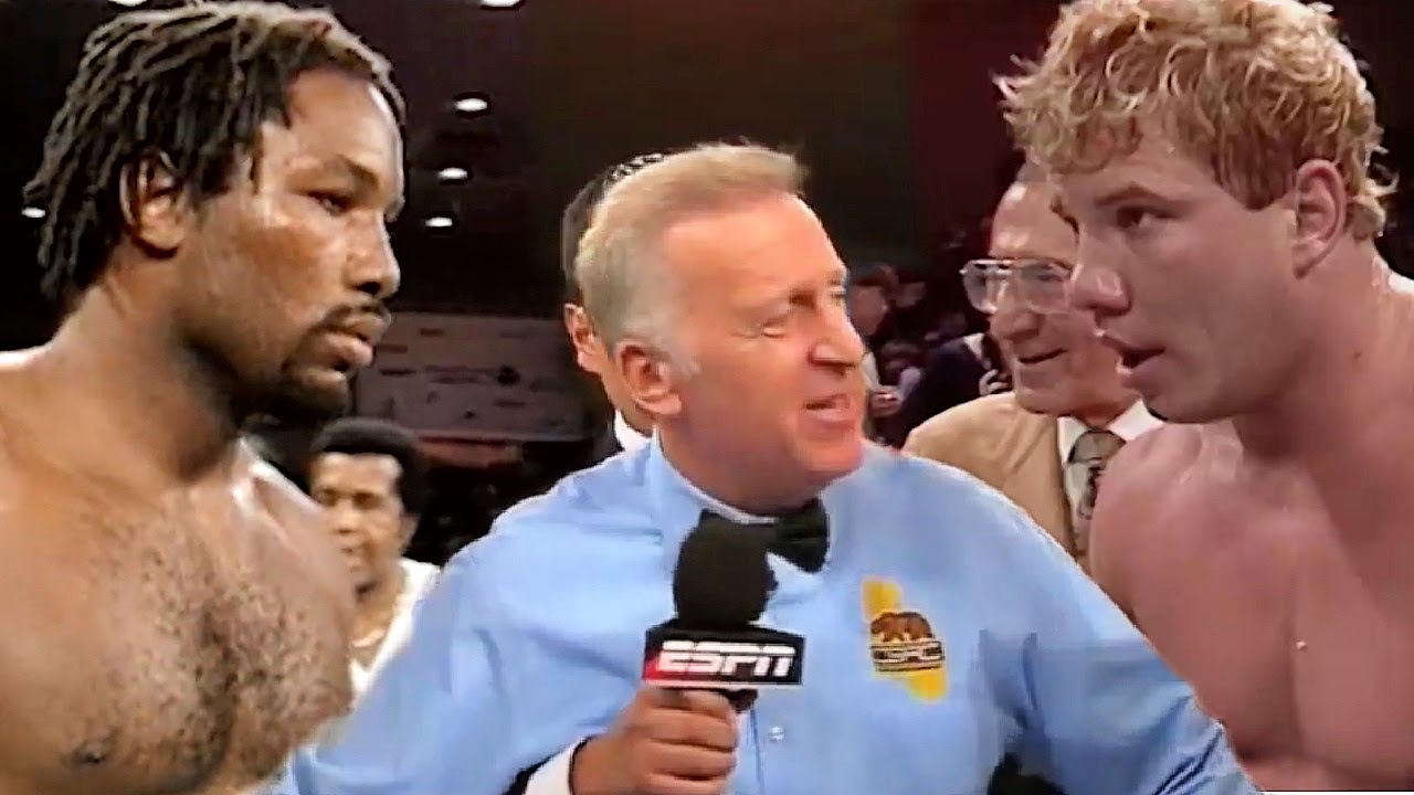 When Tommy Morrison Challenged Lennox Lewis background
