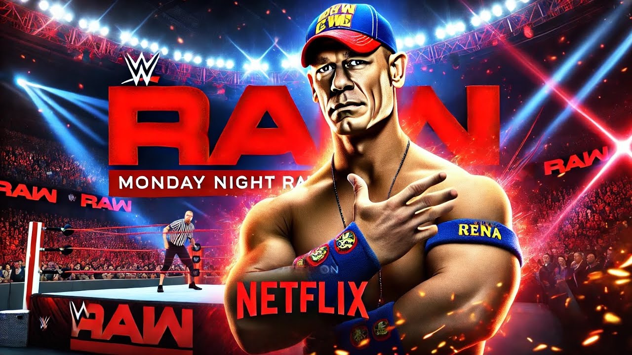WWE Monday Night Raw John Cena Returns and Officially enters the Royal Rumble #wwe #johncena #wweraw background