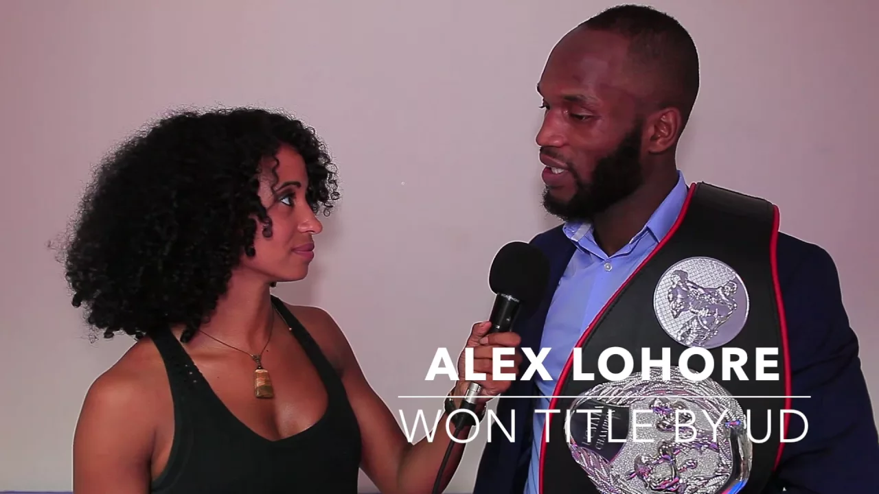 UCMMA 48: Alex Lohore Backstage Interview background