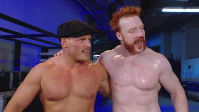 Sheamus and Ridge Holland celebrate victory: SmackDown, Nov. 19, 2021