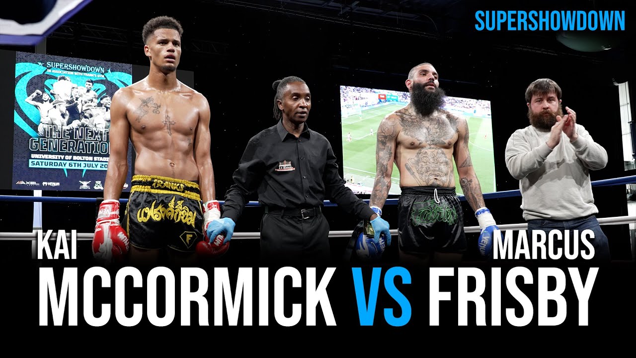 Kai Mccormick vs Marcus Frisby - Supershowdown Next Gen background