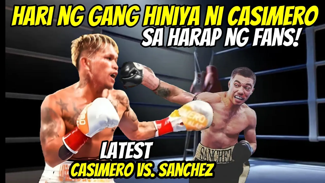 AUGUST 17 2024 | LATEST CASIMERO VS SANCHEZ! CASIMERO PINAHIYA ANG HARI NG GANG SA BALWARTE backdrop