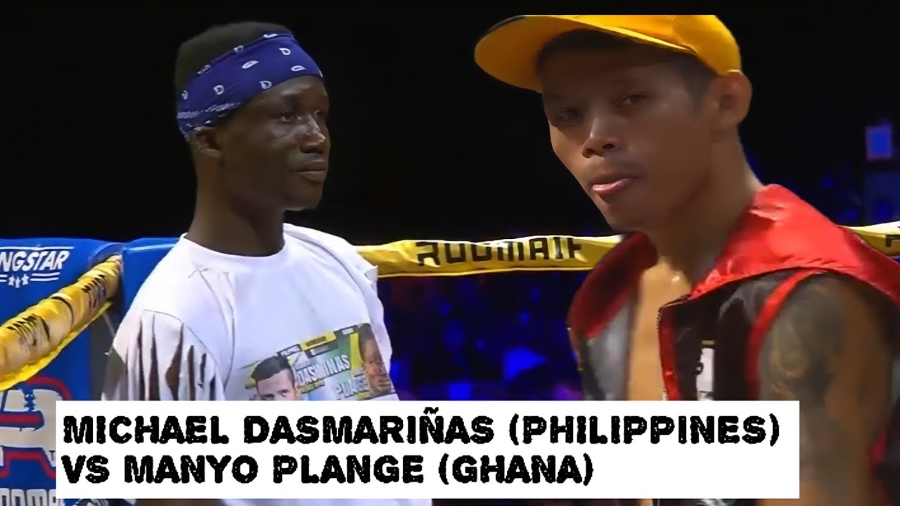 EXPLOSIVE! MICHAEL DASMARIÑAS (PHILIPPINES) VS MANYO PLANGE (GHANA) 