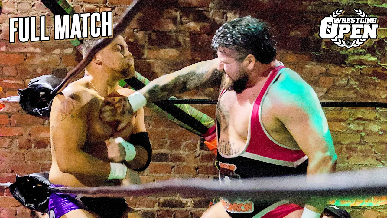 TJ Crawford vs. Bear Bronson | Wrestling Open 4/3/25 (WWE, RAW, Smackdown, NXT, AEW, ROH, MLW, TNA)