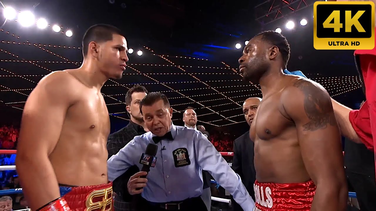 Edgar Berlanga (USA) VS. Steve Rolls (CANADA) | 4K FULL HIGHLIGHTS #boxing #sports #combat