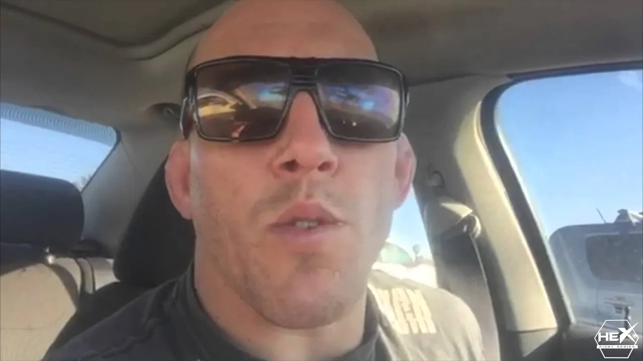 Hex Fight Series 5 - Jesse Taylor Interview background