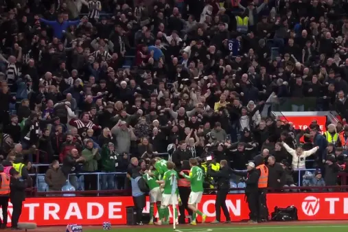 [Goal] Aerial leap! Tonali scores a world-class strike with one step to complete a brace