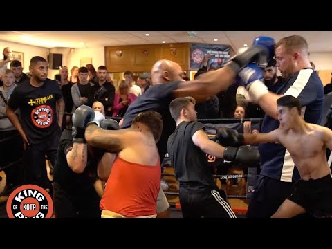 4 FIGHTS 2 KO’S & 1 HELL OF A BRAWL! *GETS BLOODY*| KOTR UK background