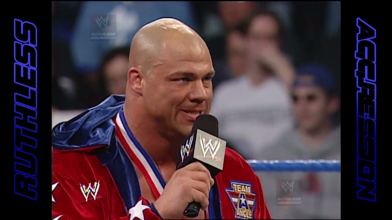 Brock Lesnar vs. Team Angle | SmackDown! (2003) 1 backdrop