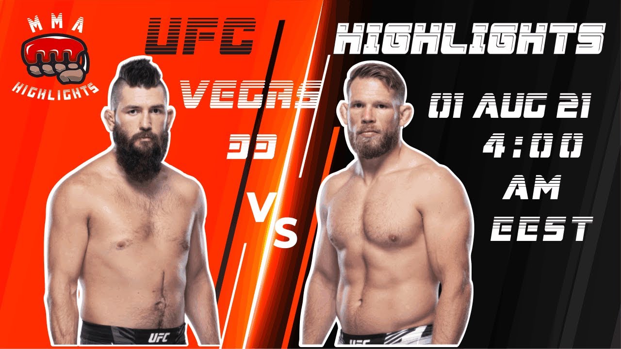 UFC Vegas 33 Bryan Barberena Vs Jason Witt | Highlights