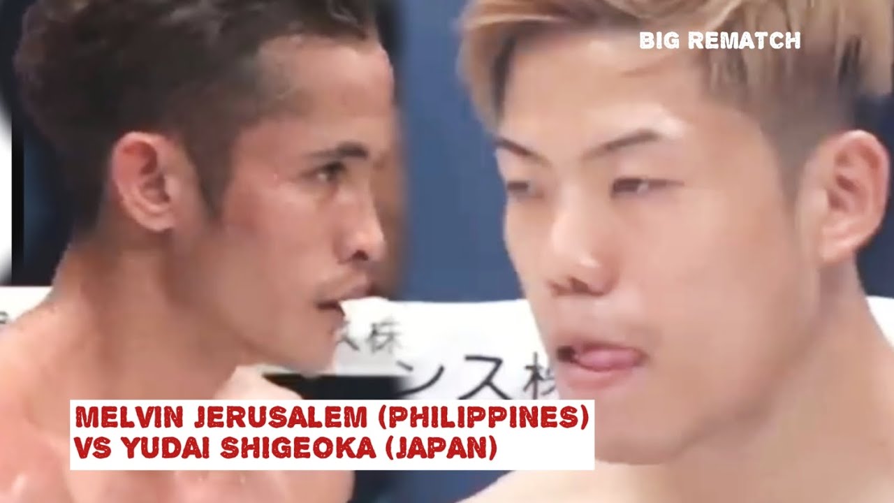 THE BIG REMATCH! MELVIN JERUSALEM (PHILIPPINES) VS YUDAI SHIGEOKA (JAPAN) WBC MINIMUMWEIGHT TITLE!