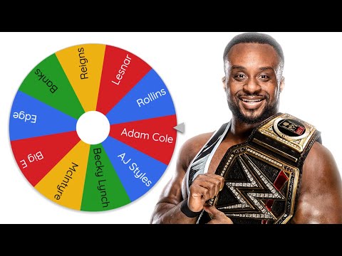Spin The Wheel, Book The Wrestler background
