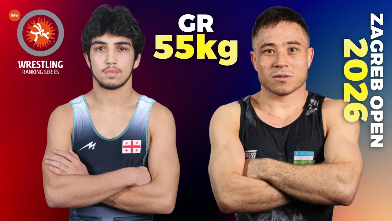 Koba KARUMIDZE (GEO) vs. Ikhtiyor BOTIROV (UZB). RANKING SERIES 2026   Quarter Final | GR 55Kg