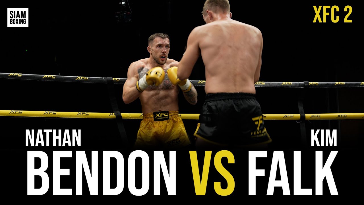 Nathan Bendon vs Kim Falk - REMATCH - XFC 2 background